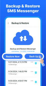 اسکرین شات 5 برنامه Messenger SMS & MMS