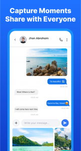 اسکرین شات 2 برنامه Messenger SMS & MMS