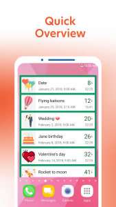 اسکرین شات 5 برنامه Countdown Days App & Widget