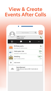 اسکرین شات 4 برنامه Countdown Days App & Widget