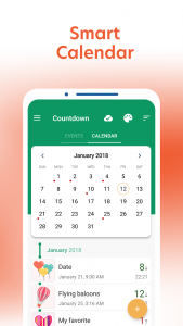 اسکرین شات 4 برنامه Countdown Days App & Widget