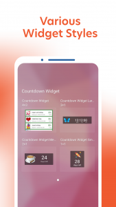 اسکرین شات برنامه Countdown Days App & Widget 8