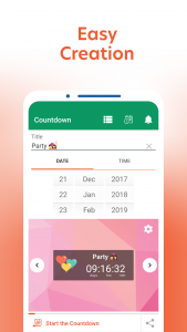 اسکرین شات 6 برنامه Countdown Days App & Widget
