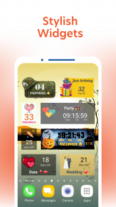 اسکرین شات برنامه Countdown Days App & Widget 3
