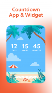 اسکرین شات برنامه Countdown Days App & Widget 1