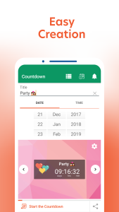 اسکرین شات 7 برنامه Countdown Days App & Widget