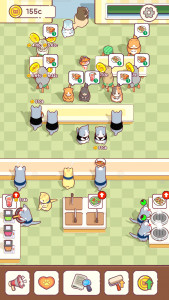 اسکرین شات بازی Cat Snack Cafe: Idle Games 4