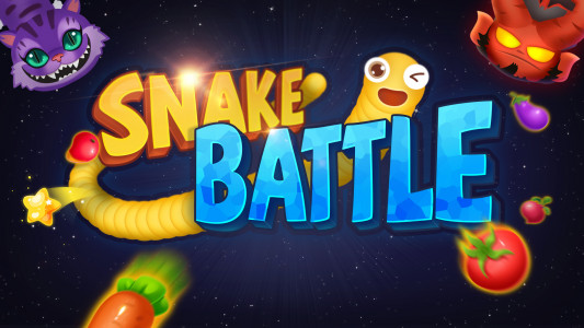 اسکرین شات 5 بازی Snake Battle: Worm Snake Game
