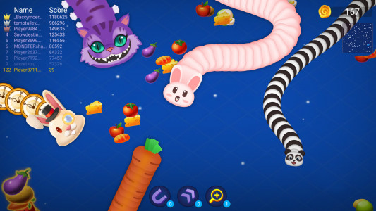 اسکرین شات 4 بازی Snake Battle: Worm Snake Game