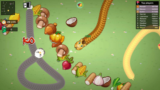 اسکرین شات بازی Snake Farm-Idle Merge IO Game 4
