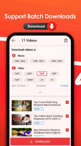 اسکرین شات برنامه Video Download - Downloader 3