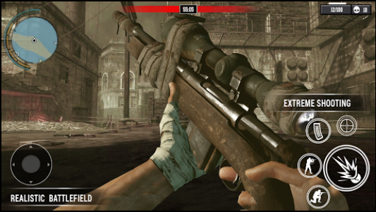 اسکرین شات بازی Call of Critical World War Sniper Strike Duty Game 2
