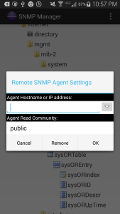 اسکرین شات 3 برنامه MIB Browser + SNMP Manager