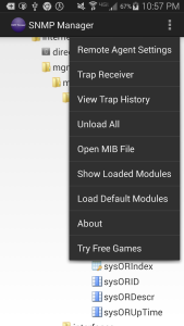 اسکرین شات 2 برنامه MIB Browser + SNMP Manager