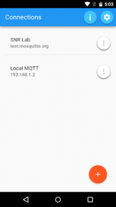 اسکرین شات برنامه IoT MQTT Panel 1