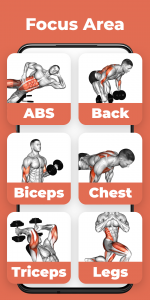 اسکرین شات 3 برنامه Fitness & Bodybuilding