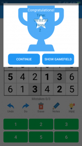 اسکرین شات 5 بازی Sudoku - Classic Sudoku Puzzle