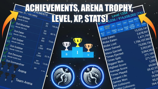 اسکرین شات 7 بازی Nebulous.io