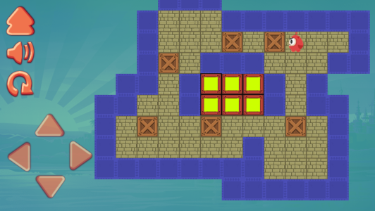 اسکرین شات 1 بازی sokoban game