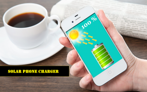 اسکرین شات برنامه Solar Mobile Charger Prank 1
