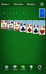 اسکرین شات بازی Solitaire Card Game 2