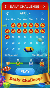 اسکرین شات بازی Solitaire - Fish 7