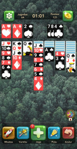اسکرین شات 3 بازی Solitaire - Classic Card Games