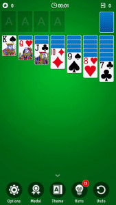 اسکرین شات بازی Solitaire 1