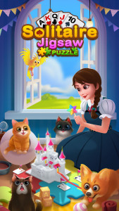اسکرین شات 6 بازی Solitaire Jigsaw Puzzle