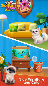 اسکرین شات 3 بازی Solitaire Jigsaw Puzzle