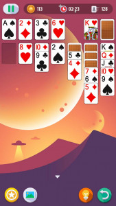 اسکرین شات بازی Solitaire 6