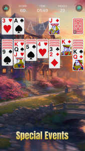 اسکرین شات 3 بازی Solitaire - Classic Card Games
