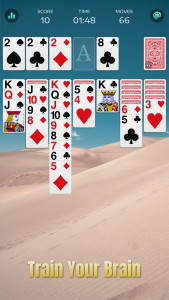 اسکرین شات 4 بازی Solitaire - Classic Card Games