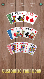 اسکرین شات 6 بازی Solitaire - Classic Card Games