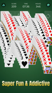اسکرین شات 2 بازی Solitaire - Classic Card Games