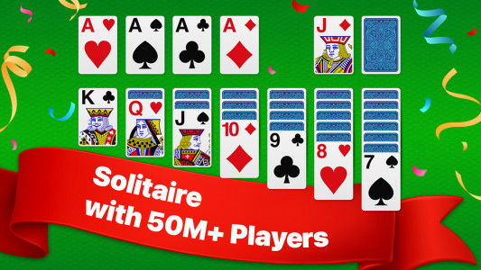 اسکرین شات 1 بازی Solitaire - Classic Card Games