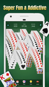اسکرین شات بازی Solitaire - Classic Card Games 2