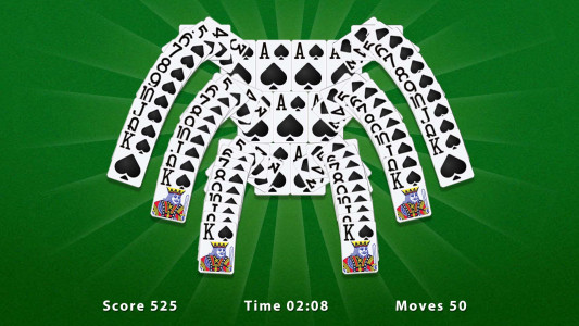 اسکرین شات 3 بازی Spider Solitaire