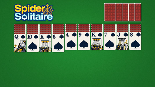 اسکرین شات 6 بازی Spider Solitaire Classic