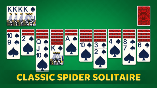 اسکرین شات 6 بازی Spider Solitaire Classic
