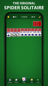 اسکرین شات بازی Spider Solitaire Classic 1