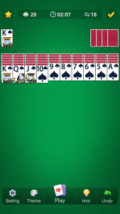 اسکرین شات بازی Spider Solitaire Classic 1