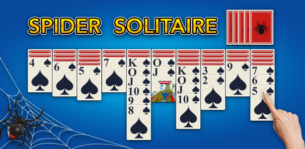 اسکرین شات 7 بازی Spider Solitaire Game