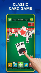 اسکرین شات 1 بازی Spider Solitaire Game