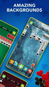 اسکرین شات 3 بازی Spider Solitaire Card Game