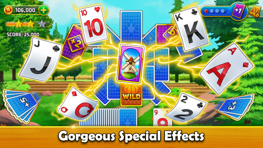 اسکرین شات 1 بازی Solitaire Tripeaks - Farm Trip