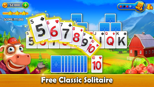 اسکرین شات 6 بازی Solitaire Tripeaks - Farm Trip