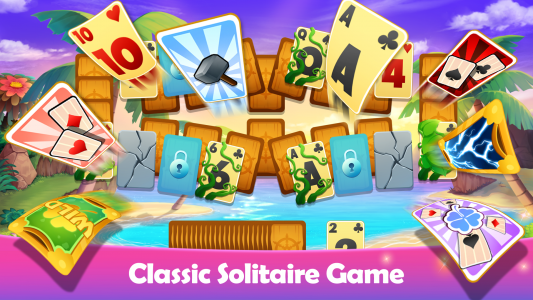 اسکرین شات 4 بازی Solitaire TriPeaks - Card Game