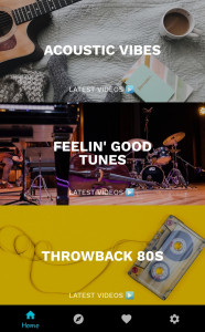 اسکرین شات 2 برنامه Music Video App