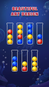 اسکرین شات 1 بازی Color Ball Sort Puzzle
